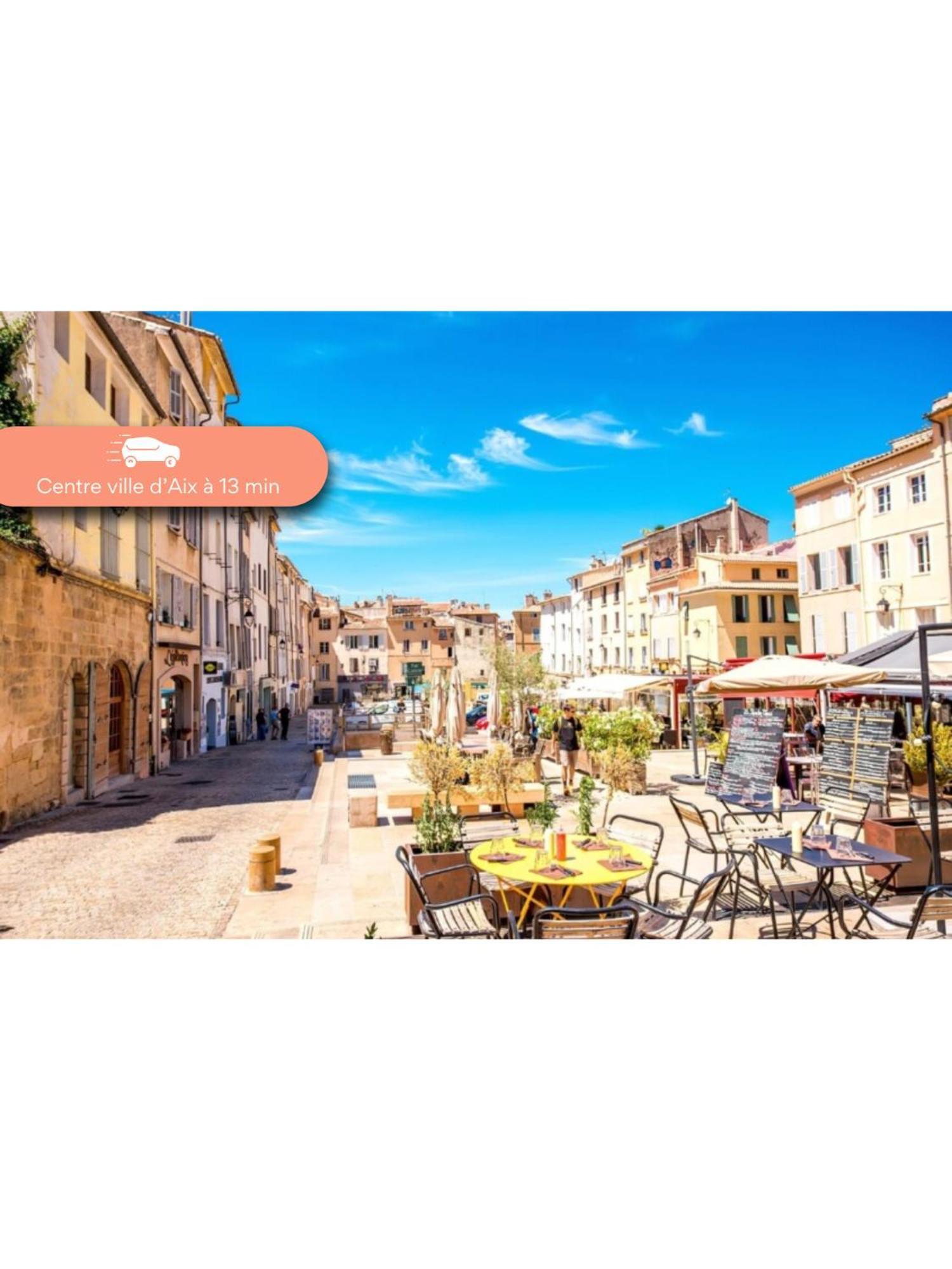 L'Instant Aixois T3 Situe A Aix La Duranne Lejlighed Aix-en-Provence Eksteriør billede